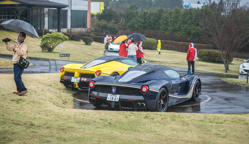 Illustration for article titled This Is How Japan's Ferrari Owners Do Brunch